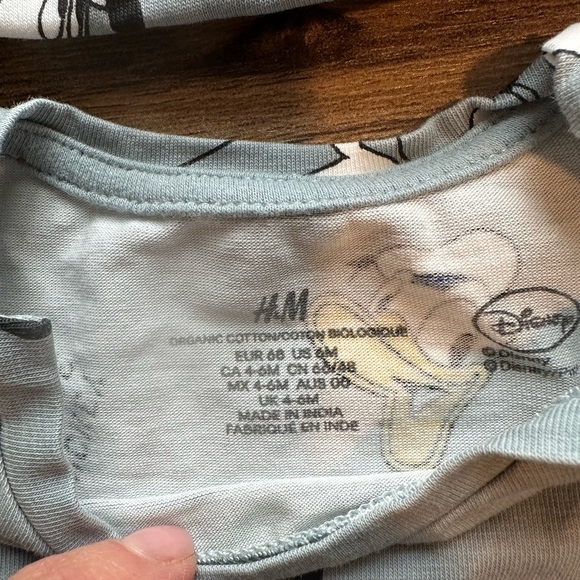 H&M Matching Sets Like New Hm Disney Baby Boy Mickey 3 Piece Outfit